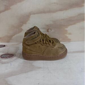 Nike -Air Force 1 Mid LV8 -Sneakers -Brown -Kids Toddler Unisex - 8C -859338-701